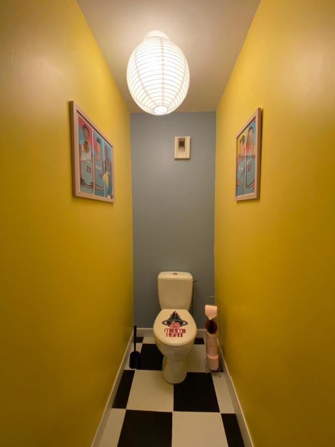 Capsule Miami Vice - Jacuzzi - Billard - Ecran Cinema & Netflix - Ping-Pong - Nintendo & Jeux- Liévin Exteriér fotografie